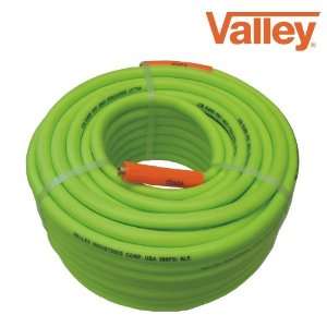 50 Ft Thermoplastic Hybrid Rubber (Tpr) Neon Green Air Hose 