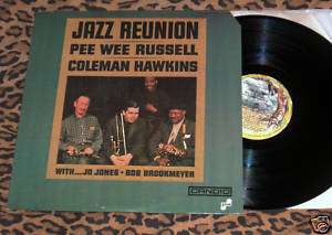 JAZZ REUNION Pee Wee Russell Coleman Hawkins Nat Pierce  