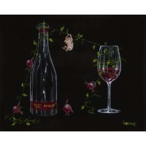  Michael Godard   Turley Wine Artists Proof Canvas Giclee 