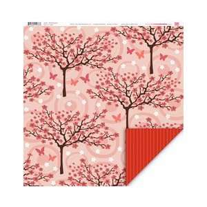  Oasis Double Sided Paper 12X12 Pink Blossom Toys 