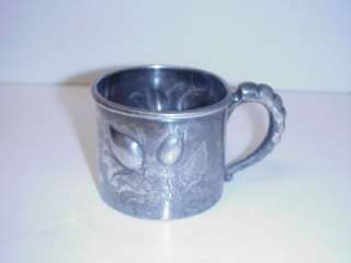 MERIDEN SILVER PLATE CO. SILVER PLATE CHILDS CUP 1869  