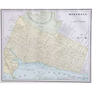  Peoples Map of Montreal (1887)
