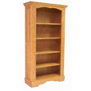  36W x 72H Solid Oak Bookcase