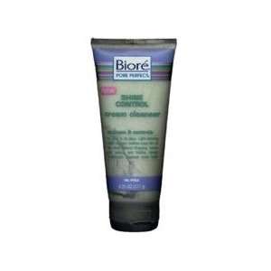  Biore Pore Perfect Shine Control Cream Cleanser,6.25 oz 