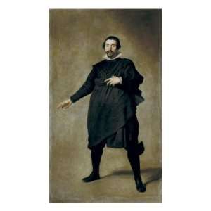  Portrait of the Buffoon Pablo De Valladolid Giclee Poster 