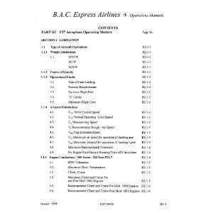  Fokker F 27 Aircraft Operations Manuals   BAC Sicuro 