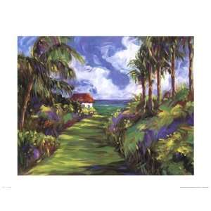    Caribbean Landscape I by Joyce Shelton 28x22