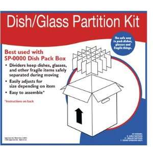  Allboxes Direct Ss 7020 Dish/glass Partition Kit Office 