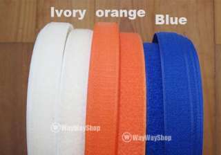 inch 5 yards sew on Velcro Hook and Loop Tape Color  