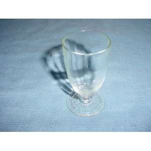  Vintage Glass Footed Cordial 