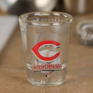 Cincinnati Reds 2oz. High Definition Design Shot Glass  