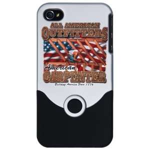  iPhone 4 or 4S Slider Case Silver All American Outfitters 