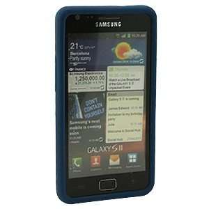   Blue Silicone Skin for Samsung Galaxy S II SGH i777 