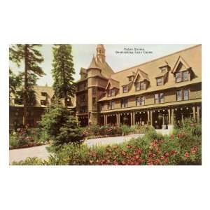  Tahoe Tavern, Lake Tahoe Premium Poster Print, 8x12