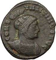 Constantine I the Great 319AD Lugdunum mint Ancient Roman Coin 