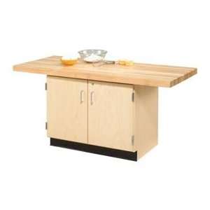    2 Station Single Faced Workbench W/ 2 Vises