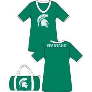 Michigan State Spartans MSU NCAA Ladies Football Jersey Large / Xlarge 