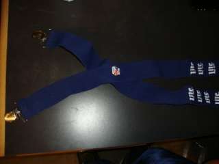 MILLER LITE SUSPENDERS FITS UP TO 6FT RARE BLUE  