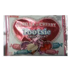 Tootsie Fruit Rolls Vanilla & Cherry 11.5 Oz Bag  Grocery 