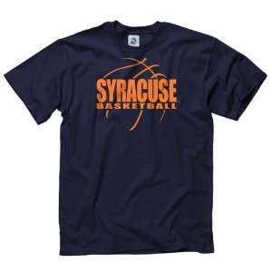   Syracuse Orange Navy Primetime Basketball T Shirt