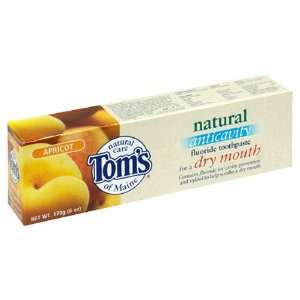 Toms of Maine Natural Anticavity Fluoride Toothpaste, Apricot, 6 
