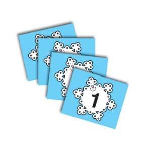  Calendar Cover Ups Snowflake 36/Pk