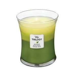  Woodwick Crackling Trilogy Candle Apple Festival 100 Hrs 