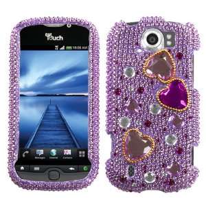  Love Crash Diamante Phone Protector Cover for HTC myTouch 