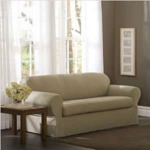  Bundle 12 Stretch Twill Separate Seat Sofa Slipcover in 