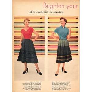    1952 Ladies Fashions Dresses and Separates 