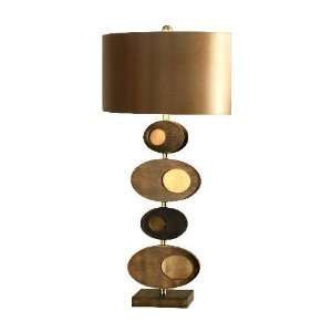   NL10656   Pimento Table Lamp Root Beer with Bronze