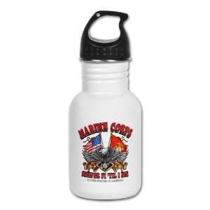   Kids Water Bottle Marine Corps Semper Fi Til I Die 