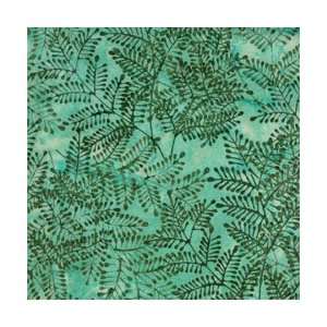  Hoffman Bali Batiks 2012 Australian Fern Spa Blue by the 