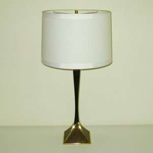 Mid Century Danish Modern Sculptural LAUREL Table Lamp  