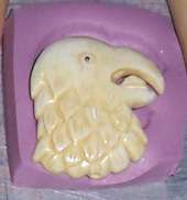bn**** like eagle cameo polymer clay push mold sculpey  