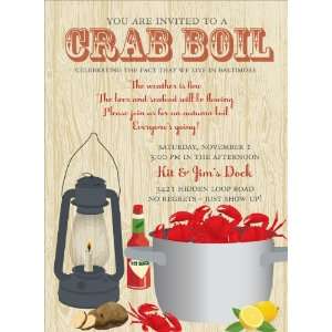  Crab Boil Invitations