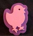 Foam Fabric Scr​apbooking Rubber Stamp   Easter Chick