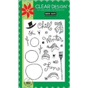   Create Your Own Snowman   Clear Rubber Stamps Arts, Crafts & Sewing