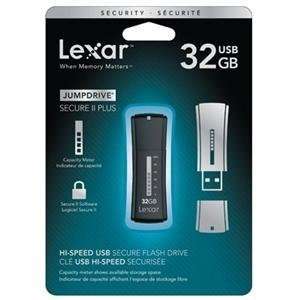  Lexar Media, 32GB Jump Drive Secure II Plus (Catalog 