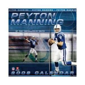   Colts 2009 NFL Monthly 12 X 12 PLAYER WALL CALENDAR