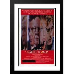 The Whistle Blower 32x45 Framed and Double Matted Movie Poster   Style 