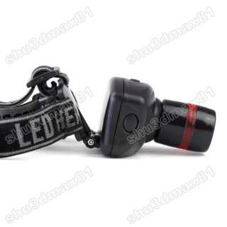 Outdoor Camping LED High Power Zoom Headlamp head light 1921 Features