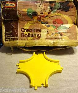 Little Tikes Creative Railway 85 1980s US Replacement Crossover 