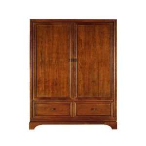 Stanley Furniture Continuum Wood TV,Wardrobe Armoire in Candlelight 