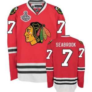 Chicago Blackhawks Jerseys #7 Brent Seabrook Red Authentic NHL Jerseys 