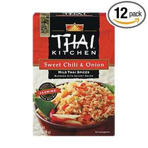 Thai Kitchen Sweet Chili and Onion Rice, 8 Ounce Boxes (Pack of 12)