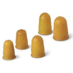  OfficeMax Rubber Finger Tips, Natural, 13, Extra Large, 12 