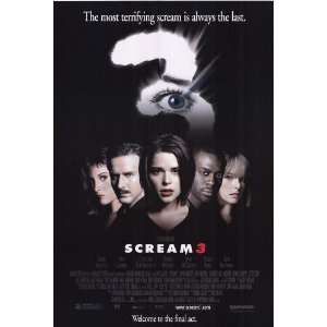  Scream 3   Original 1 Sheet Movie Poster