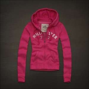 HOLLISTER BETTYs NWT Old Town Zip Up LOGO Hoodie Sweatshirt S, M and 