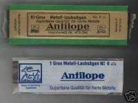 Antilope Saw Blades #0 Jewelers Tools Jewelry NEW  